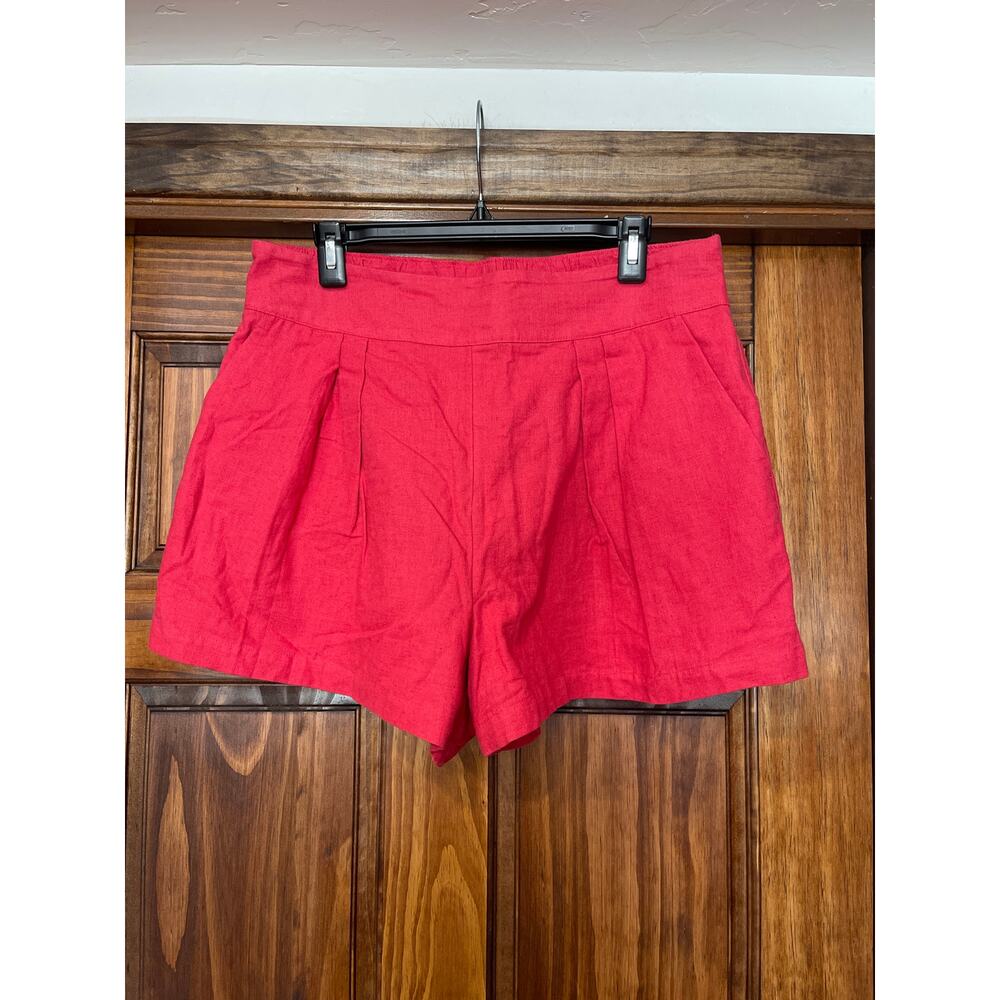 Abercrombie & Fitch linen and cotton blend shorts size large